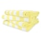 Hospeco California Cabana Beach Towels 30x70 Yellow (4pk) CABANA-YL - alternate 1